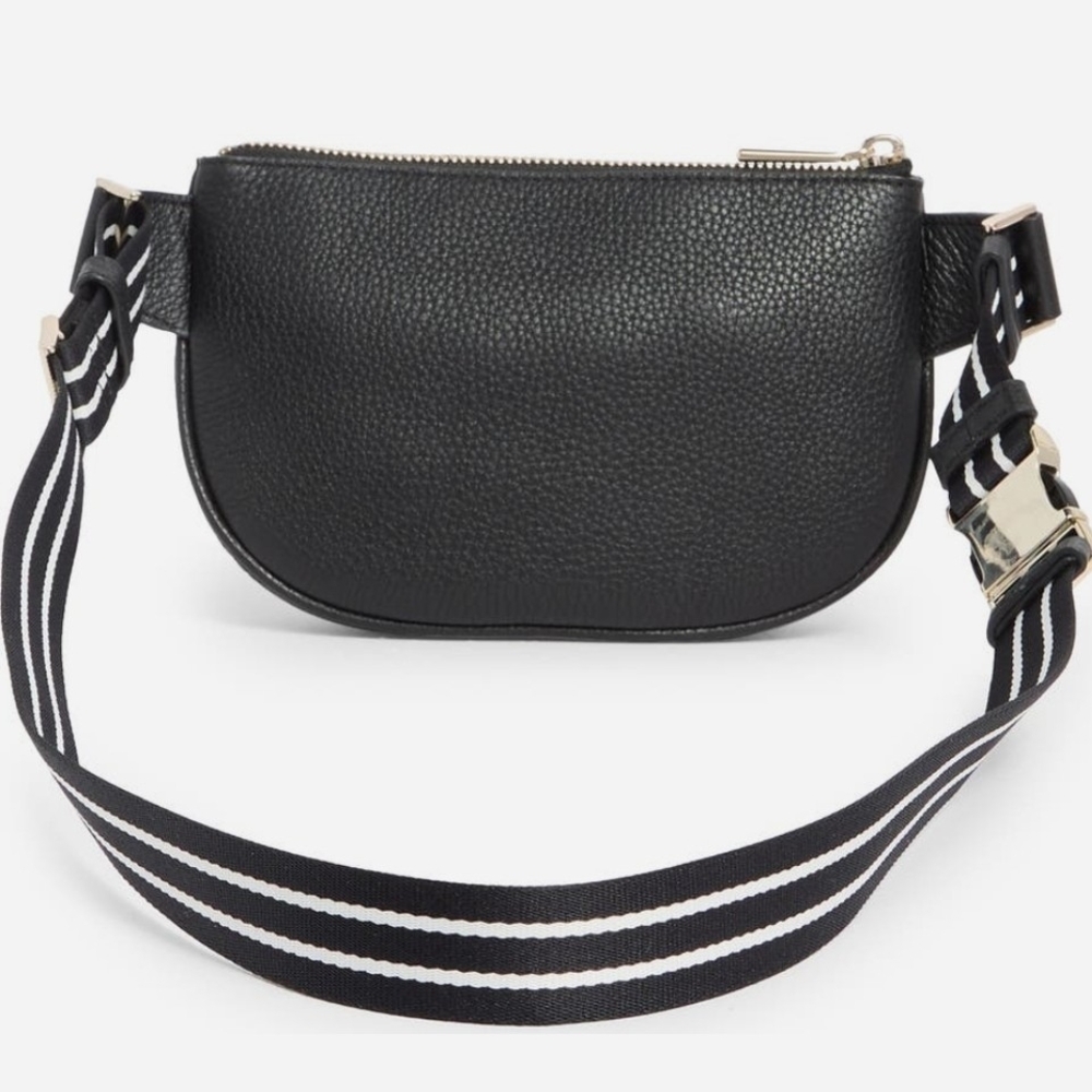 Kate Spade New York Black Leather Belt Bag - Picture 5 of 9